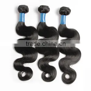 Factory Wholesale Brazilian Human Hair Extension, 7A Quqality Unprocessed Body Wave Human Hair Weave thumbnail-2