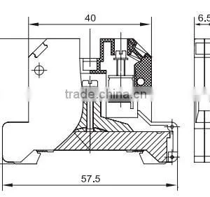 SEK-4JD Grounding Type Terminal Block Electric Connector thumbnail-6