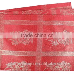 Polyester Elegant Colourful Dinning Design Jacquard Christmas Placemat thumbnail-1