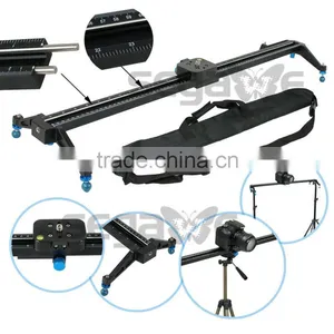 Pro 32" Aluminum Alloy Track Slider DSLR Camera Video Stabilizer Rail System thumbnail-1