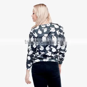 Fashion Spring & Autumn Women Marilyn 3d Sweatshirt Long Sleeves O-neck Print T Shirt thumbnail-6