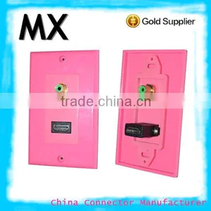 Electrical Socket Waterproof Connector Hdmi Socket Wall Plate thumbnail-1