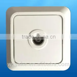 (YK1808) European Style ABS Shell TV Outlet thumbnail-1
