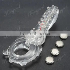 Vibrating Cock Ring for Delay Ejeculation thumbnail-6