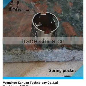 Factory Supply Metal Fastener Buckle Clips Spring Housing thumbnail-2