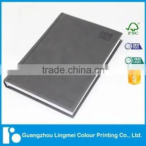 Personalized Soft Leather Cover Fsc Paper Notebooks Printing thumbnail-1