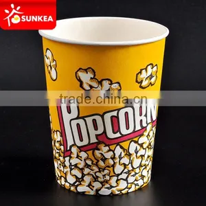 Movie Theatre Style Cheerful Paper Popcorn Cup, Popcorn Bucket thumbnail-3
