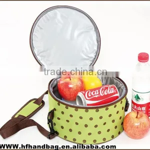 Green Two Compartments Cooler Bag Wholesale thumbnail-2