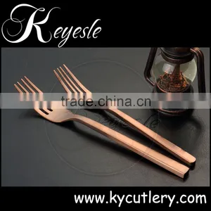 Gold Cutlery,flatware Set,copper Cutlery thumbnail-2