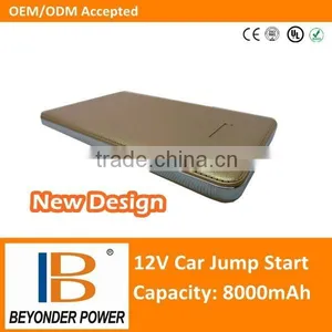 Super Thin 12V Car Jump Start Battery, Power Station With LED Lights and USB Port thumbnail-1