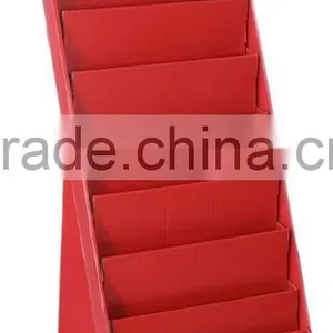 Red Cardboard Display, Sidekick Display, PDQ, Pegboard Counter Display Unit thumbnail-1