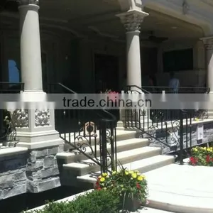 Top-selling Modern Wrought Iron Handrails Outdoor Stair Covering thumbnail-1