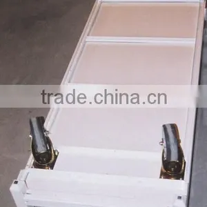 Sheet Metal Trolley Base With Pull System, Mobile Trolley thumbnail-2