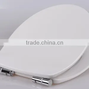 Super Slim WC Toilet Seat Cover With Two Push Button Quick Release and Soft Close Made in China thumbnail-1