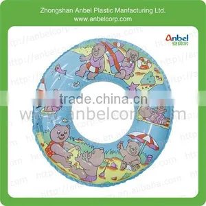 Anbel's 24" PVC Plastic Beach Inflatable Swimming Ring thumbnail-3