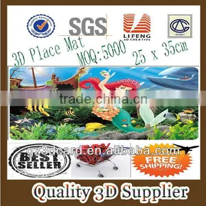 Guangzhou Lifeng 3D Place Mat With Lenticular Effect thumbnail-1