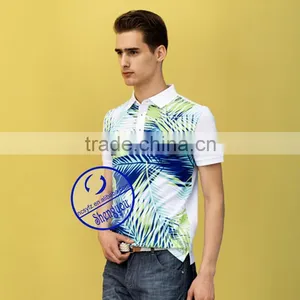Sublimated Plain Allover Print Polo t Shirt for Men thumbnail-4
