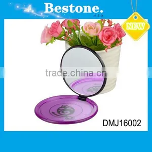 Cheap Small Round Plastic Cosmetic Pocket Mirror thumbnail-4