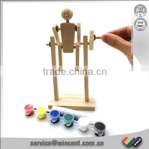 Wooden Gymnast Puzzle Children Educational Toys thumbnail-2