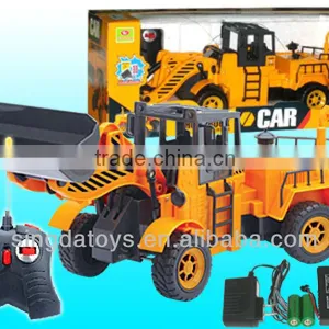 6 Channel rc Construction Toy Trucks ( Include the Battery ) thumbnail-1