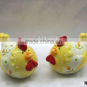 Ceramic Easter Chicken Ceramic Cruet Set thumbnail-1