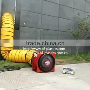 Yellow Pvc Ventilating Blower Ducting thumbnail-1