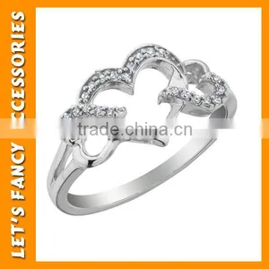 2015 Fashion White 925 Sterling Silver Ring PGRG0050 thumbnail-4