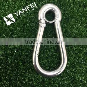 Stainless Steel DIN 5299C Snap Hook thumbnail-5