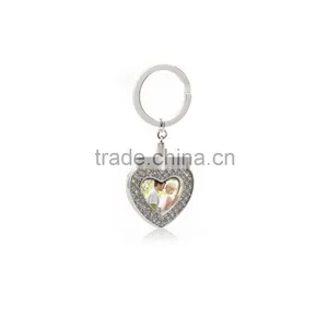 Rectangle Shaped Metal Photo Frame Key Chain thumbnail-4