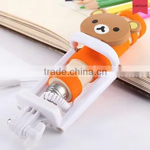 Hot Selling Mini Bluetooth Remote Control Selfie Stick With Monopod thumbnail-5