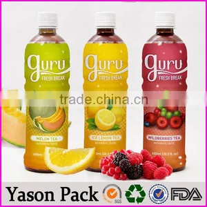 Yason Seamed Shrink Sleeves Shrinkable Plastic Labels Pvc Film Shrink Wrap Film for Food thumbnail-3