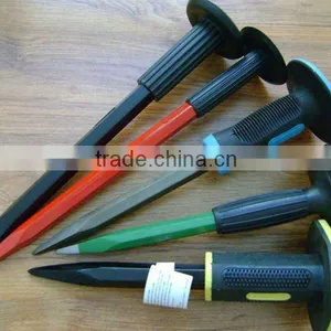 Good Quality Stone Chisel With Rubber Grip thumbnail-1
