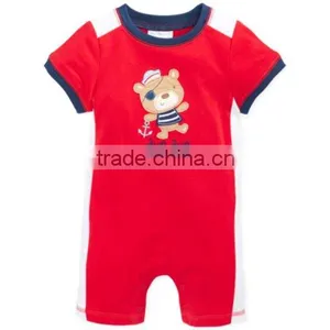 Baby Boys Short Legs Short Sleeve Cute Printing Romper Kids Casual Clothes Quality Choice thumbnail-3