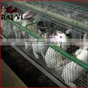 BAIYI Mesh Company Rabbit Cage Industrial Sale High Quality Wire Mesh Commercial Rabbit Cage thumbnail-5