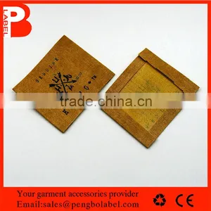 High Quality Recyled Cotton Garment Printed Label thumbnail-2