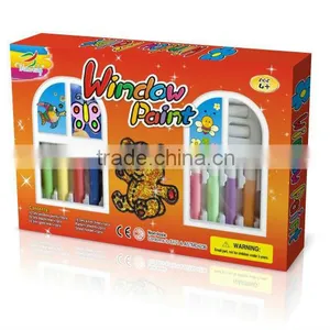 Funny Paint, for Kids, Non-toxic,high Quality, Window Paint, Wd-12 thumbnail-1