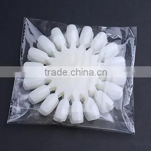 2015 Wholesale Artificial Nail Tip Natural and Clear Color Round Shape Nail Polish Color Chart thumbnail-6