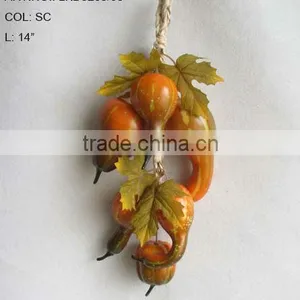 2014 New Artificial Fruits Fake Pumpkin 14 Inch Artificial Pumpkin String thumbnail-1