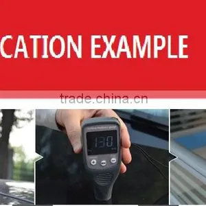 Paint Coating Thickness Gauge Meter F/NF Probe Tester 1500um thumbnail-1