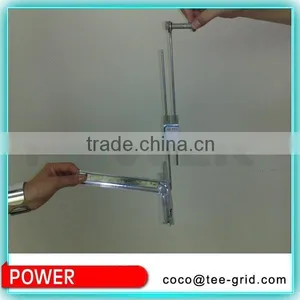 High Strength Galvanized Steel Decorative Wood Ceiling Grid for Steel Construction thumbnail-3