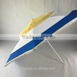 110cm*8K Radius Hot Sale Beach Umbrella,160G Polyester Cloth Beach Umbrella thumbnail-4
