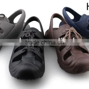 Sport EVA Man Clogs Sandals Cheap Hot EVA Shoes With Lace thumbnail-1