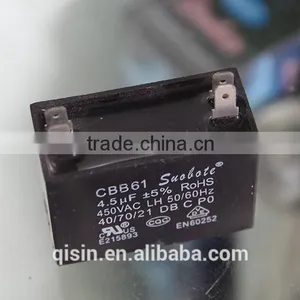 CBB61Polypropylene Film Dielectric ac Capacitors for Horsepower Motor thumbnail-4
