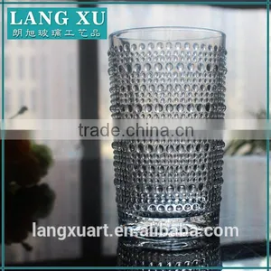 LX-B047 Bead Design Thick Stem Crystal Red Wine Glass thumbnail-6