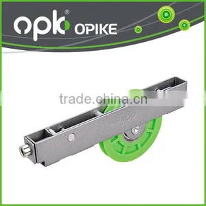 Aluminum Sliding Door Track Plastic Bottom Roller thumbnail-1