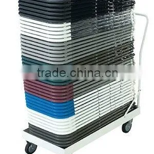 Stacking Plastic Folding Chair thumbnail-1