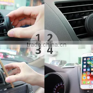 2016 Top Selling Universal Portable Airvent Magnetic Car Holder for Smartphone thumbnail-4