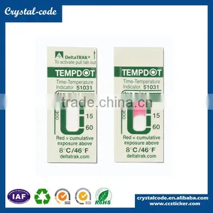 Professional Design High Quality Waterproof Pet Temperature Indicator Label thumbnail-1