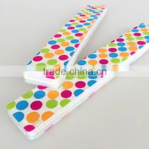 Korean Quality Custom Personalized Colorful Double Side Nail File Colorful Sponge Nail Buffer Manicure Tools Factory thumbnail-4