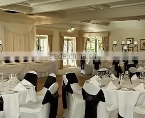 Jacquard Damask Stretch Table Cloth thumbnail-2